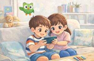 子供の英語学習イメージ