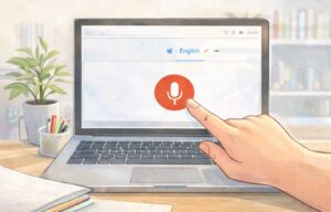 Google翻訳の音声入力イメージ