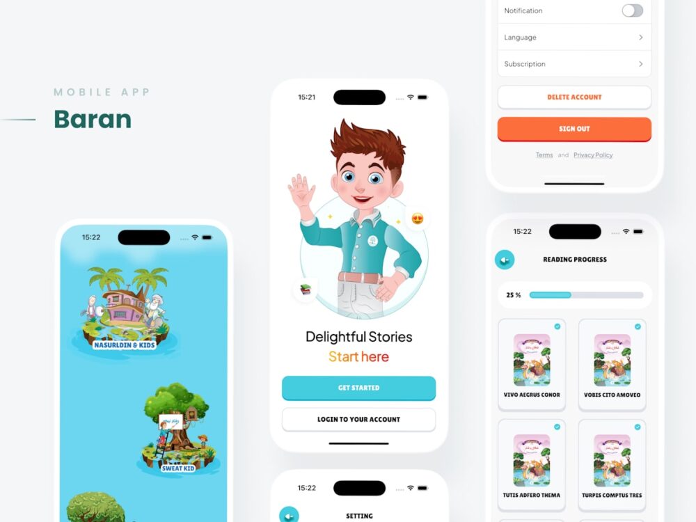 ChatGPTを使って英語会話を練習するスマートフォン