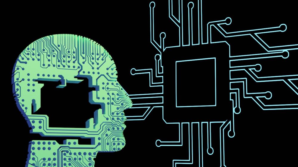 AIチャットを使って英語を学習するイメージ
